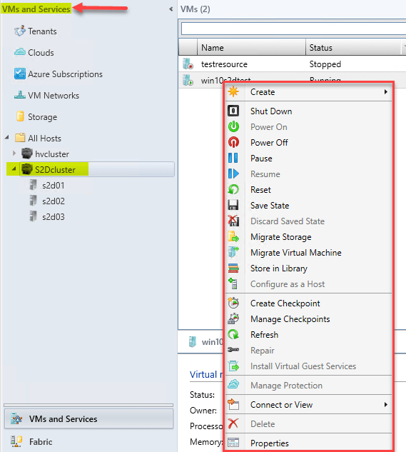 Adding a Hyper-V Cluster to System Center Virtual Machine Manager