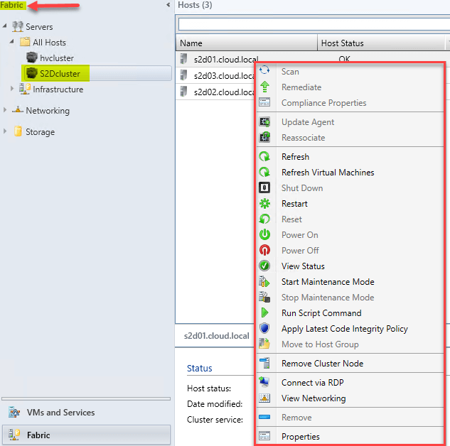 Adding a Hyper-V Cluster to System Center Virtual Machine Manager