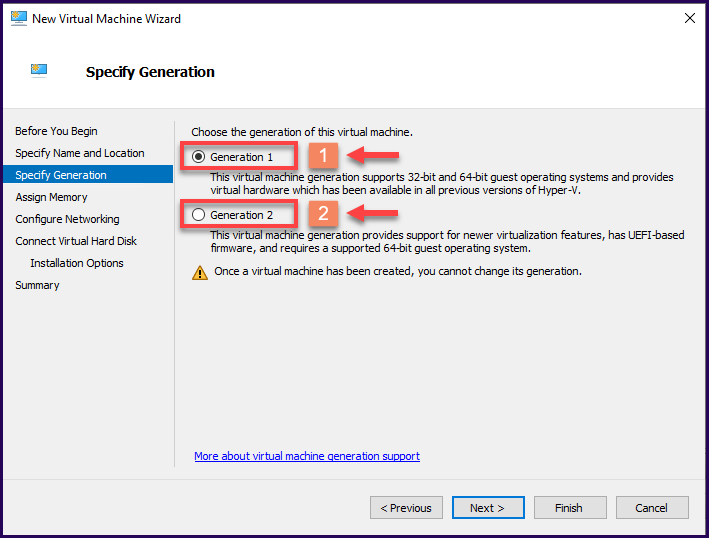 Hyper-V Generation vs - vembu.com