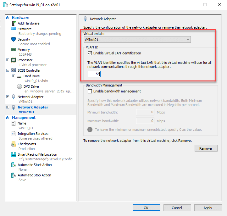 Steps to Create a Hyper-V Guest Cluster