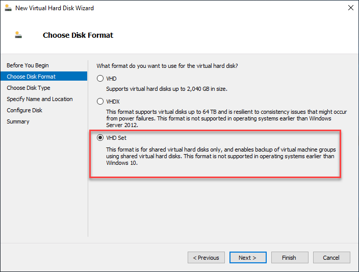 Steps to Create a Hyper-V Guest Cluster