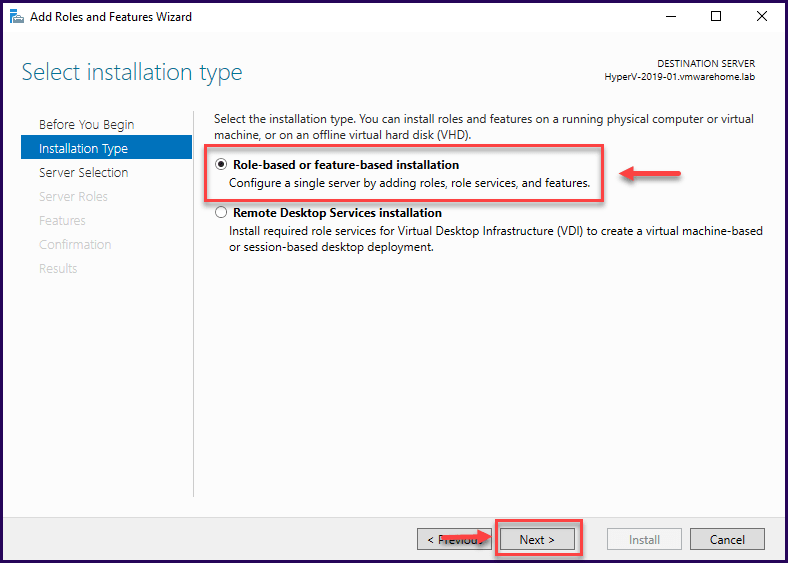 Install and Configure Hyper-V in Windows Server