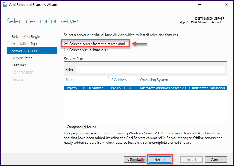 Install and Configure Hyper-V in Windows Server