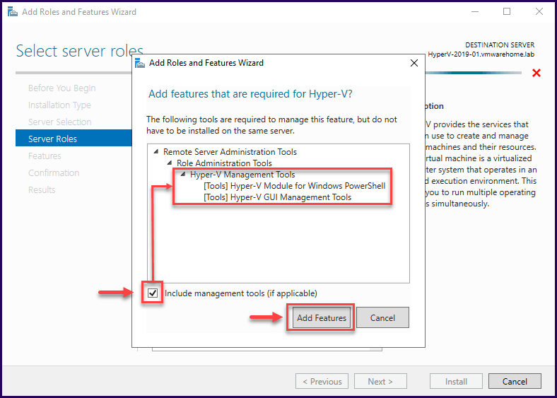 Install And Configure Hyper V In Windows Server 2019