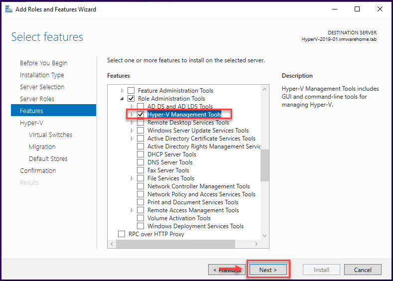 Install and Configure Hyper-V in Windows Server