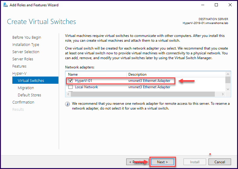 Install And Configure Hyper V In Windows Server 2019