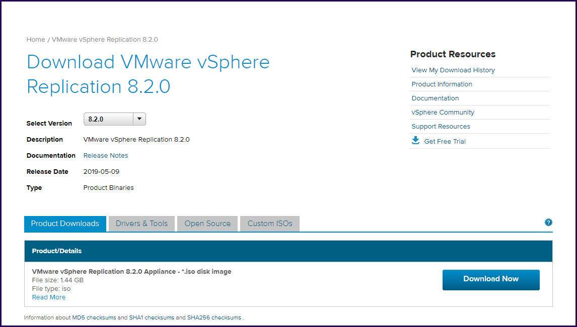 Vmware vsphere replication настройка