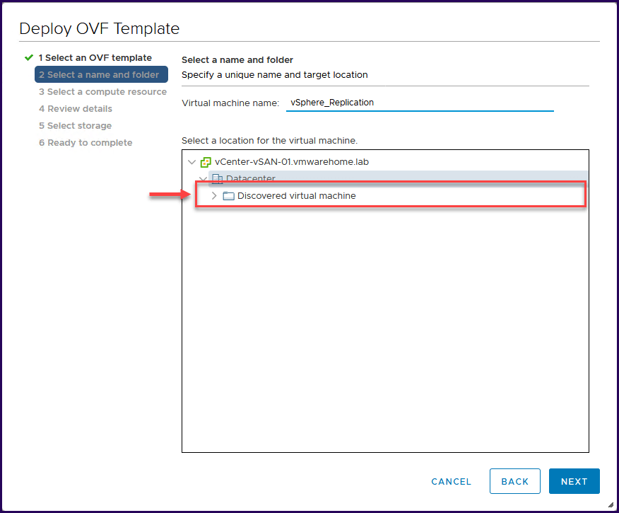 Vmware vsphere replication настройка