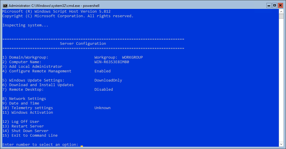 How to Manage Windows Server Core