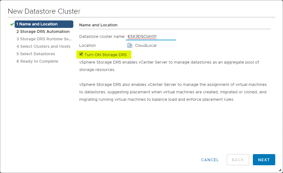 vmware esxi 6.7 turn off storage vmotion