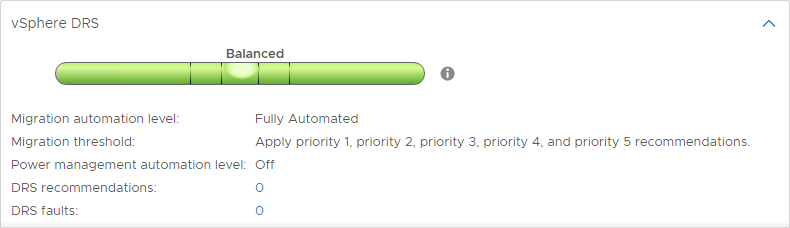 VMware HA and DRS