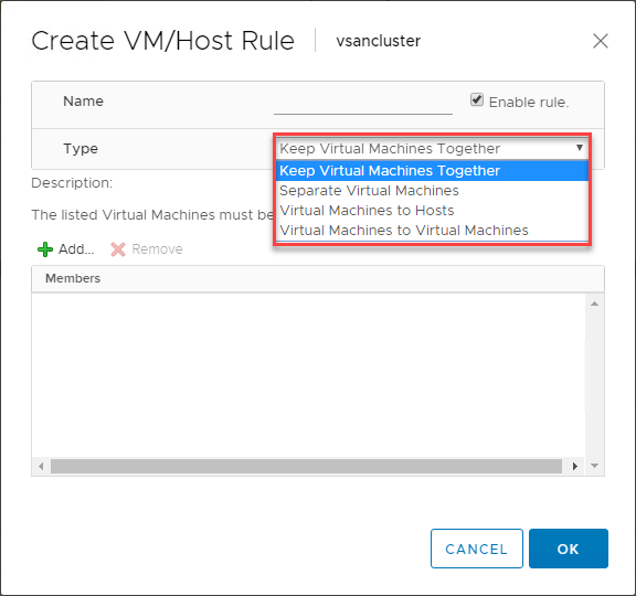 VMware HA and DRS