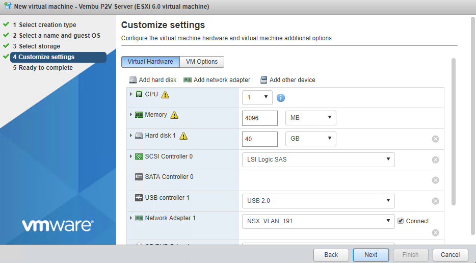 Physical to Virtual Migration