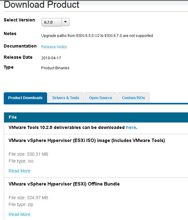 add drivers to esxi 6 iso