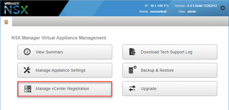 Deploying VMware NSX