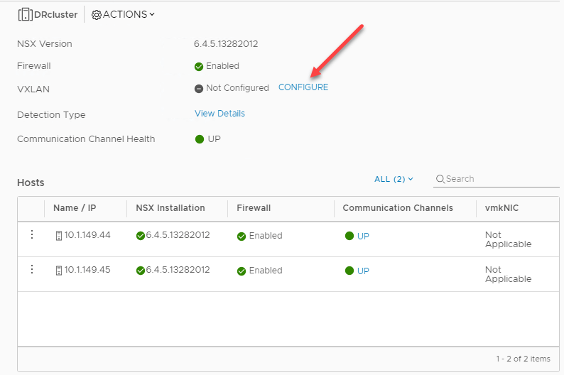 Deploying VMware NSX