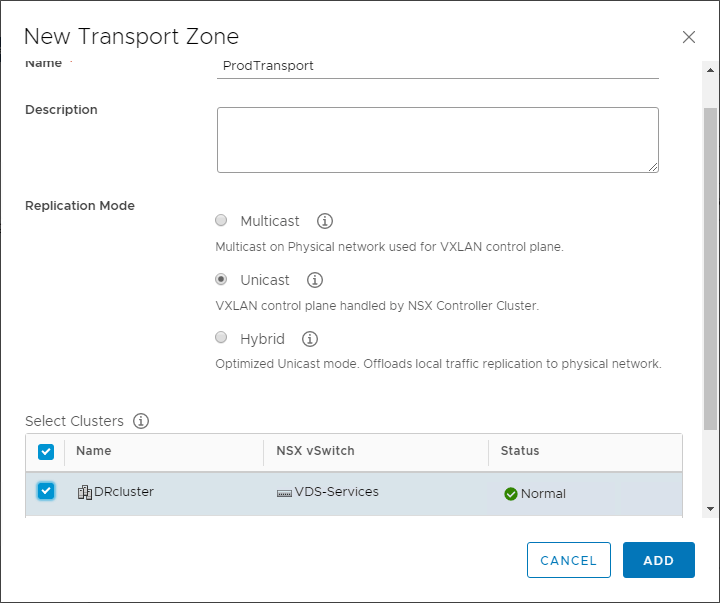 Deploying VMware NSX