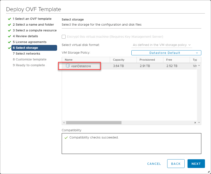 Deploying VMware NSX