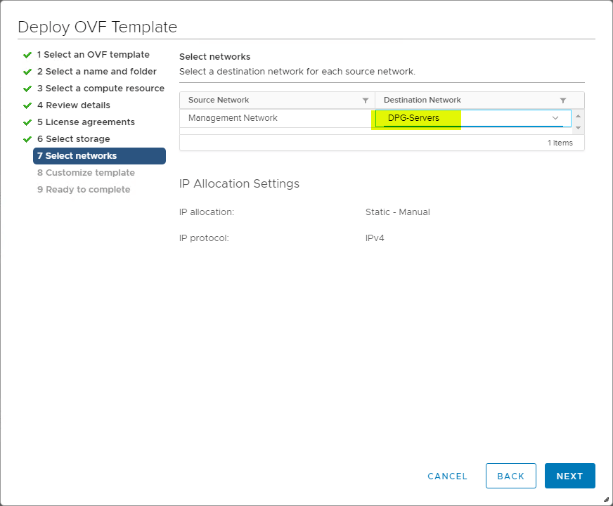 Deploying VMware NSX