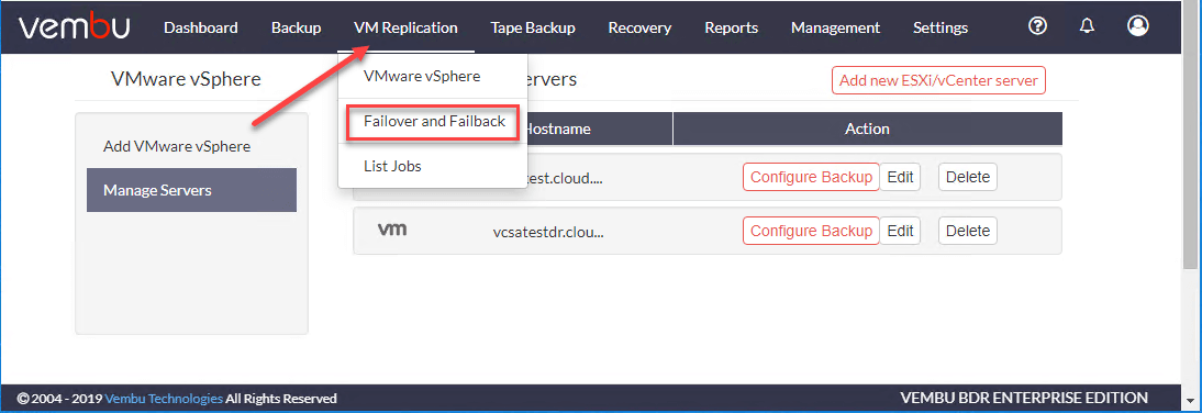 Business Continuity with Vembu BDR