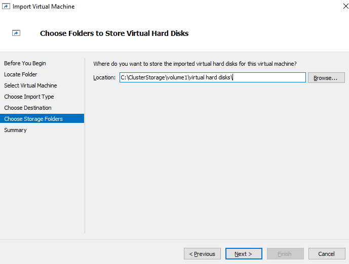 How to export and import VMs from Hyper-V