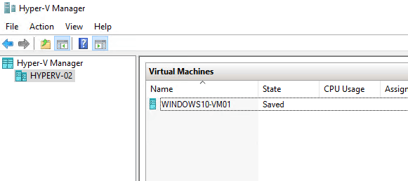 How to export and import VMs from Hyper-V