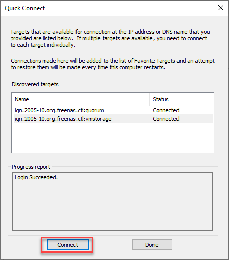 Configuring Hyper-V Shared Storage