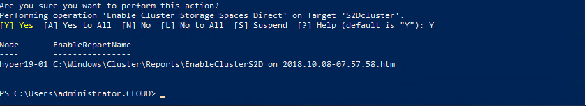 Configuring Storage Spaces Direct and ReFS