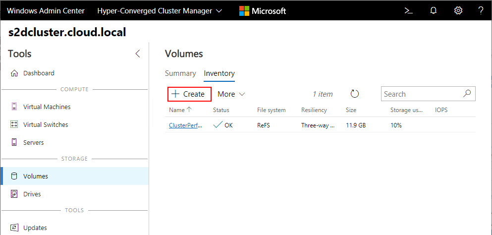 Configuring Storage Spaces Direct and ReFS