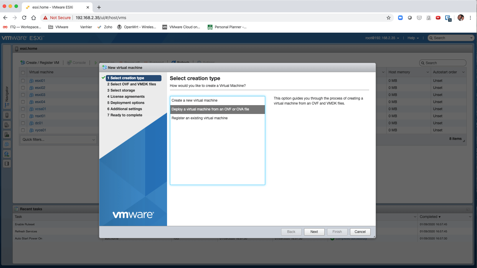 将虚拟机从VirtualBox迁移到VMware