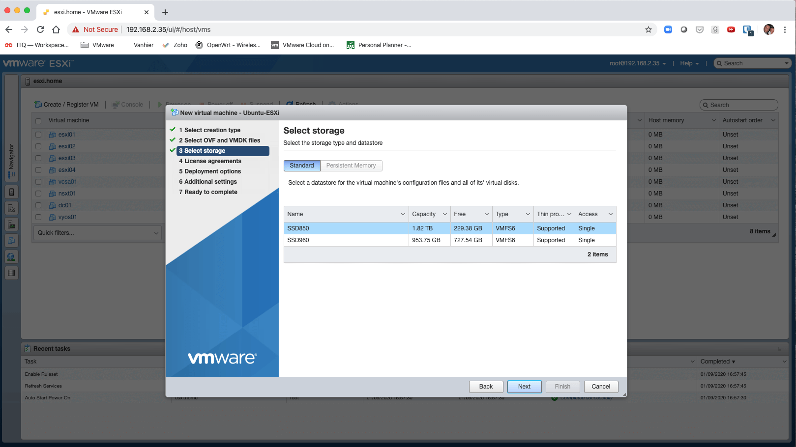 将虚拟机从VirtualBox迁移到VMware