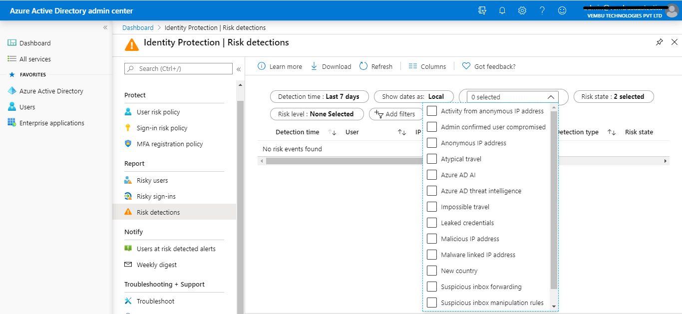 azure active directory login