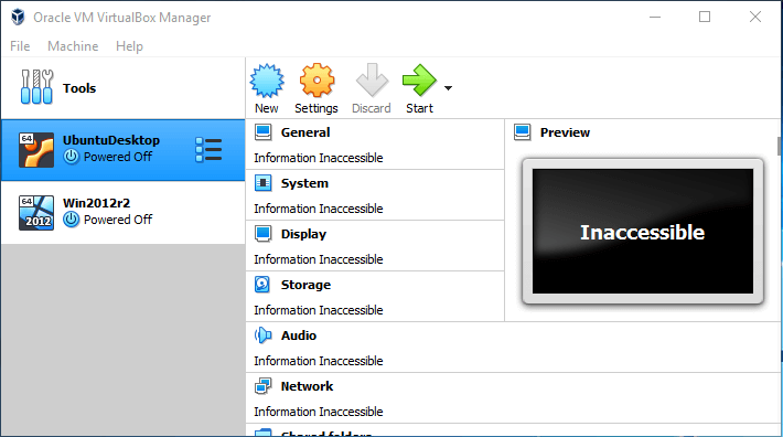 Importing Oracle Virtualbox VM to Oracle