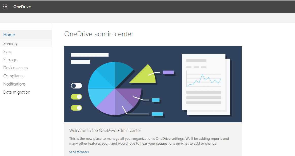 OneDrive Admin Center