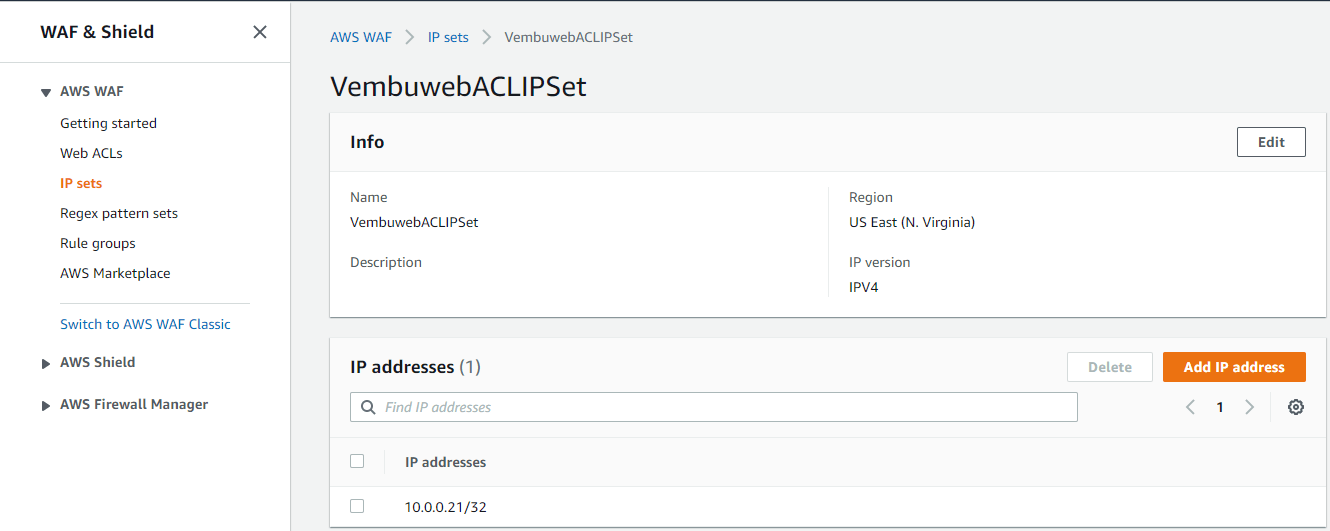 AWS Firewall Manager