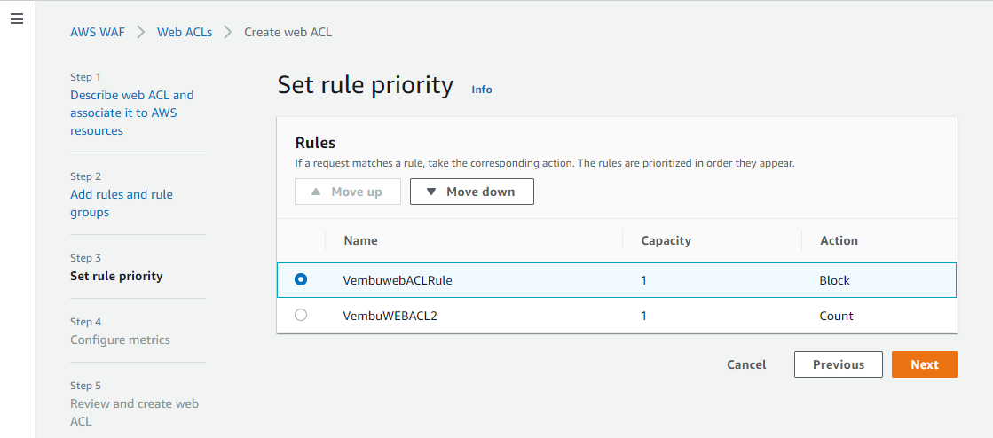 firewall builder policy read from bottom up