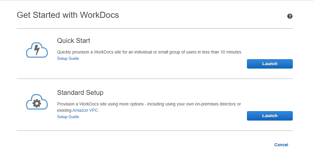 AWS WorkDocs