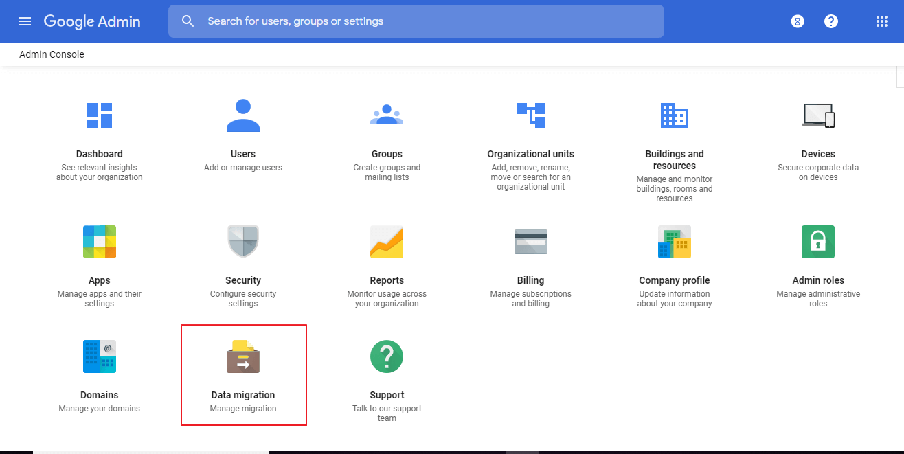 GSuite Data Migration