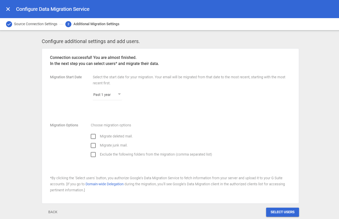 GSuite Data Migration