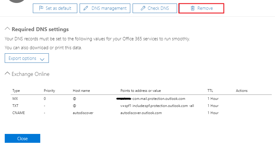 setup domain for microsoft office 365