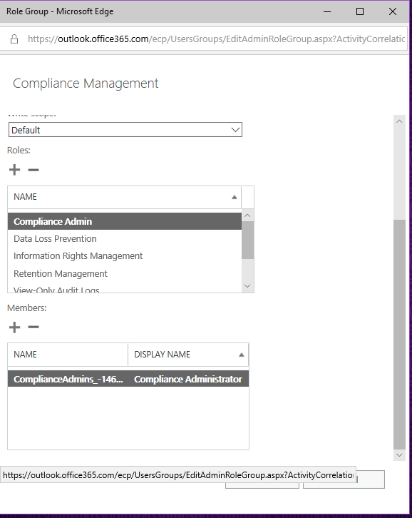 How to grant permissions in Exchange Admin Center