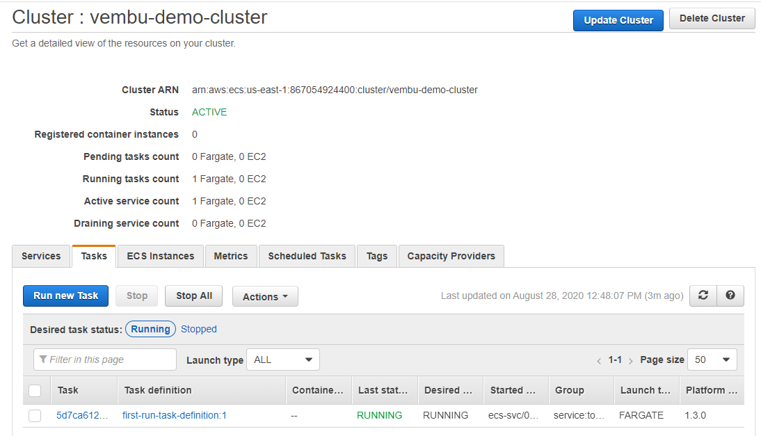 Amazon Elastic Container Service