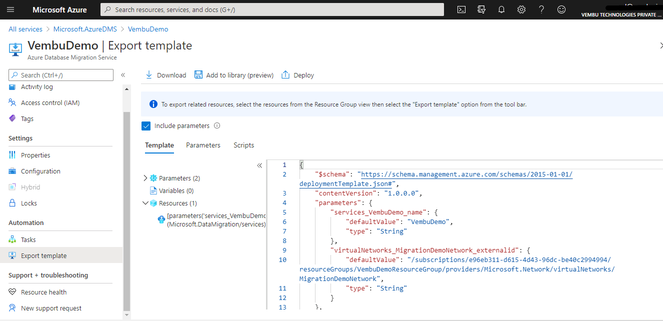 Azure Database Migration Services