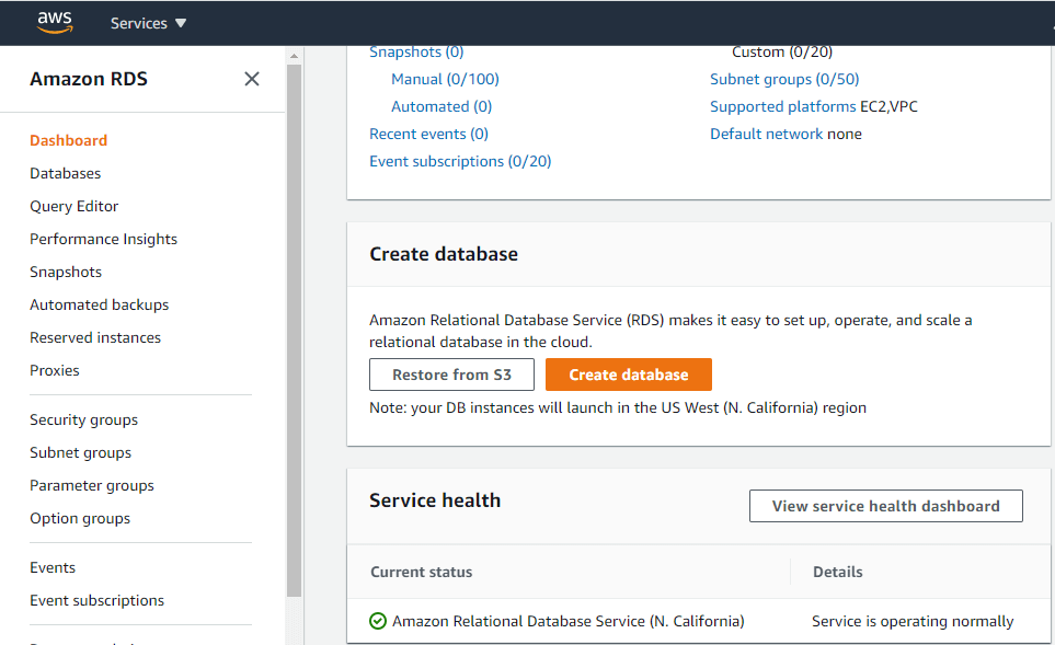 Amazon RDS