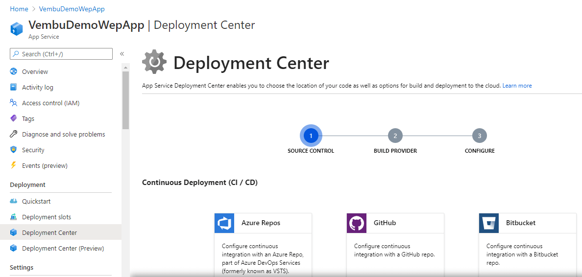 Microsoft Azure App Services