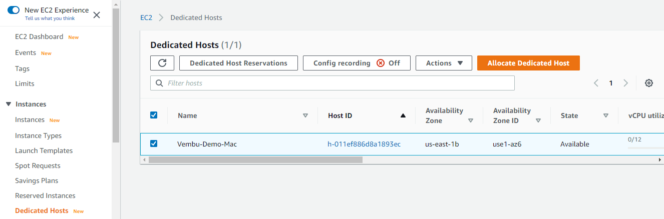 Amazon EC2 Mac Instances