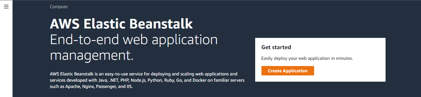 Elastic Beanstalk on AWS