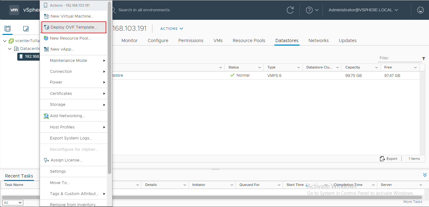 VMware Site Recovery Manager