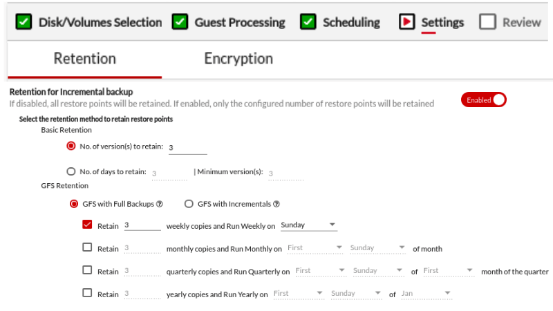 Retention-Encryption