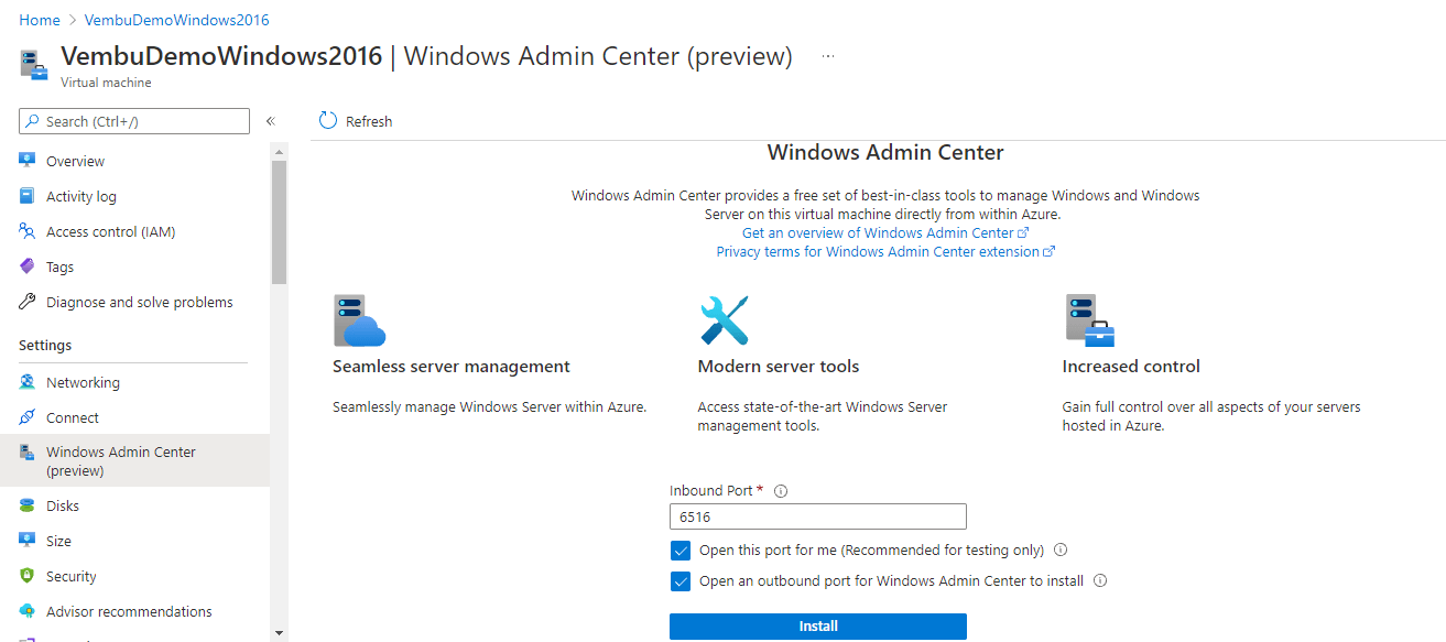 Azure VM